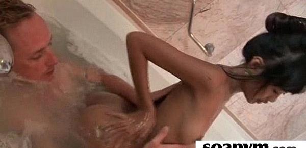  a very hot soapy massage and a hard fucking 21